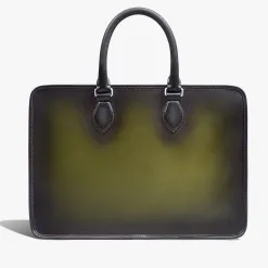 Berluti Cartable Un Jour Mini Gradiant en Cuir Scritto Swipe | Cartables