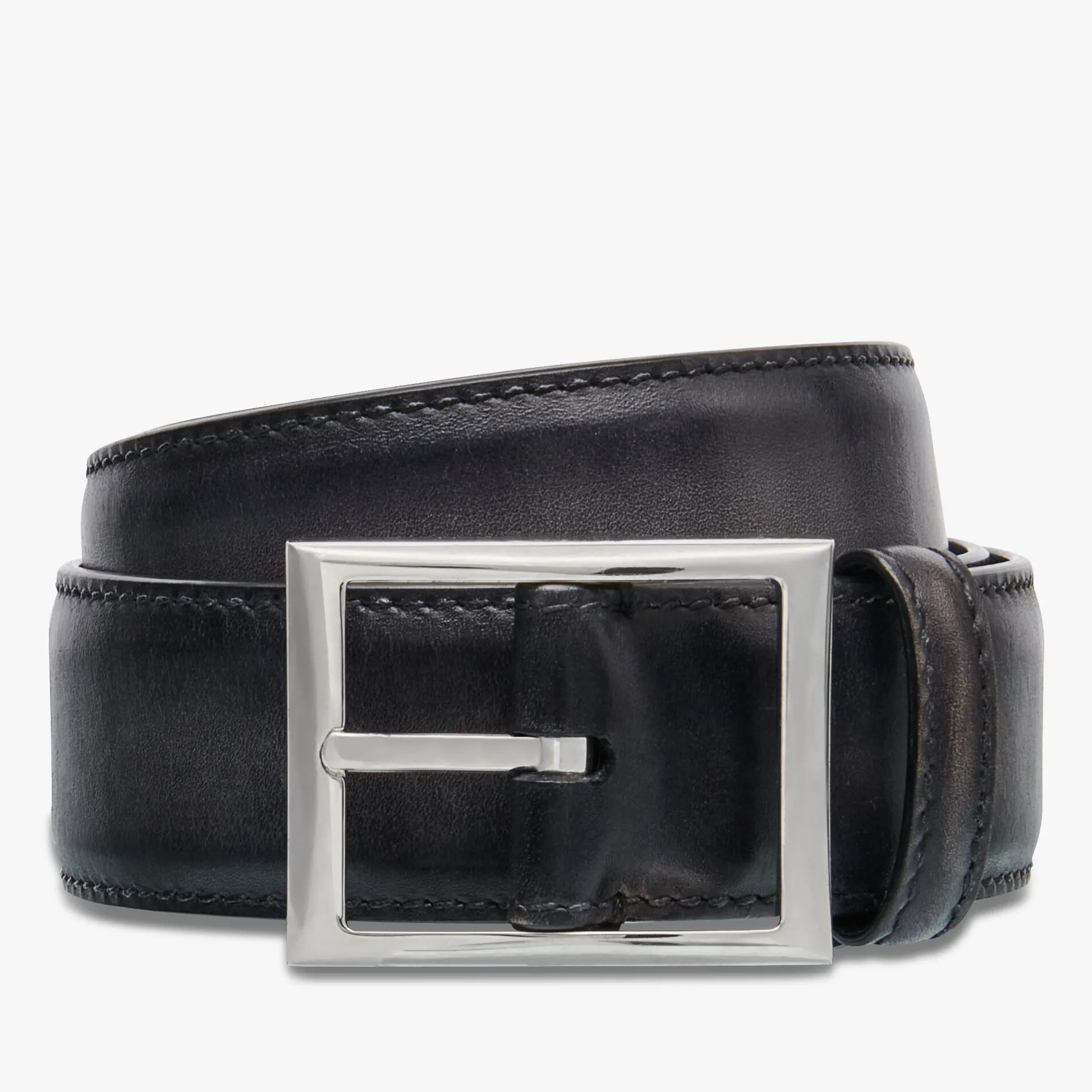 Berluti Ceinture Classic 35mm En Cuir Venezia Et Cuir d&rsquo;Alligator | Ceintures