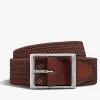 Berluti Ceinture Classic 35mm En Tissu Tress&eacute; | Ceintures
