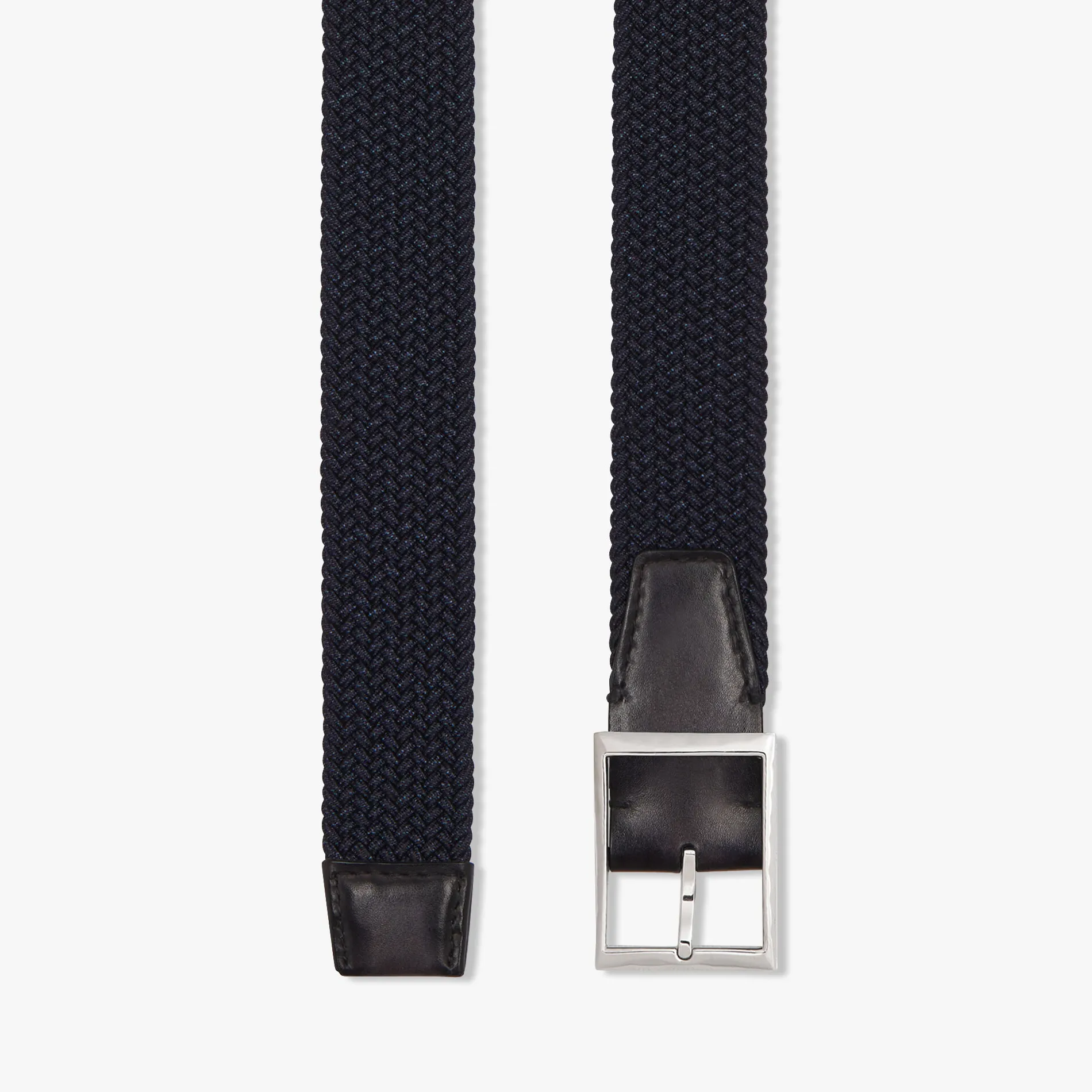 Berluti Ceinture Classic 35MM En Tissu et Cuir | Ceintures