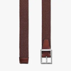 Berluti Ceinture Classic 35mm En Tissu Tress&eacute; | Ceintures