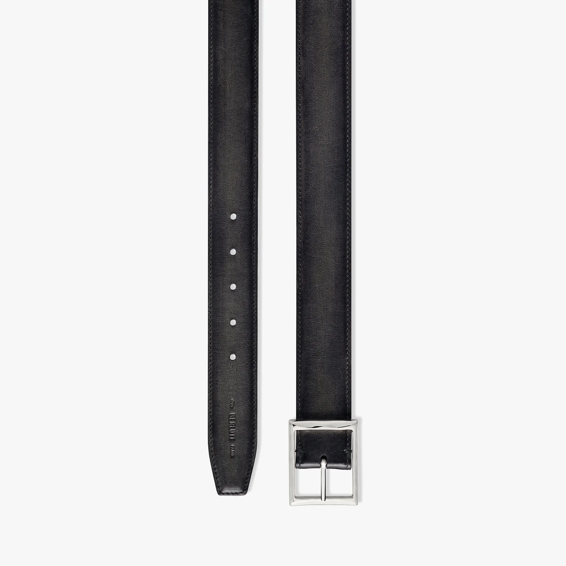 Berluti Ceinture R&eacute;versible Classic 35MM En Cuir Scritto | Ceintures