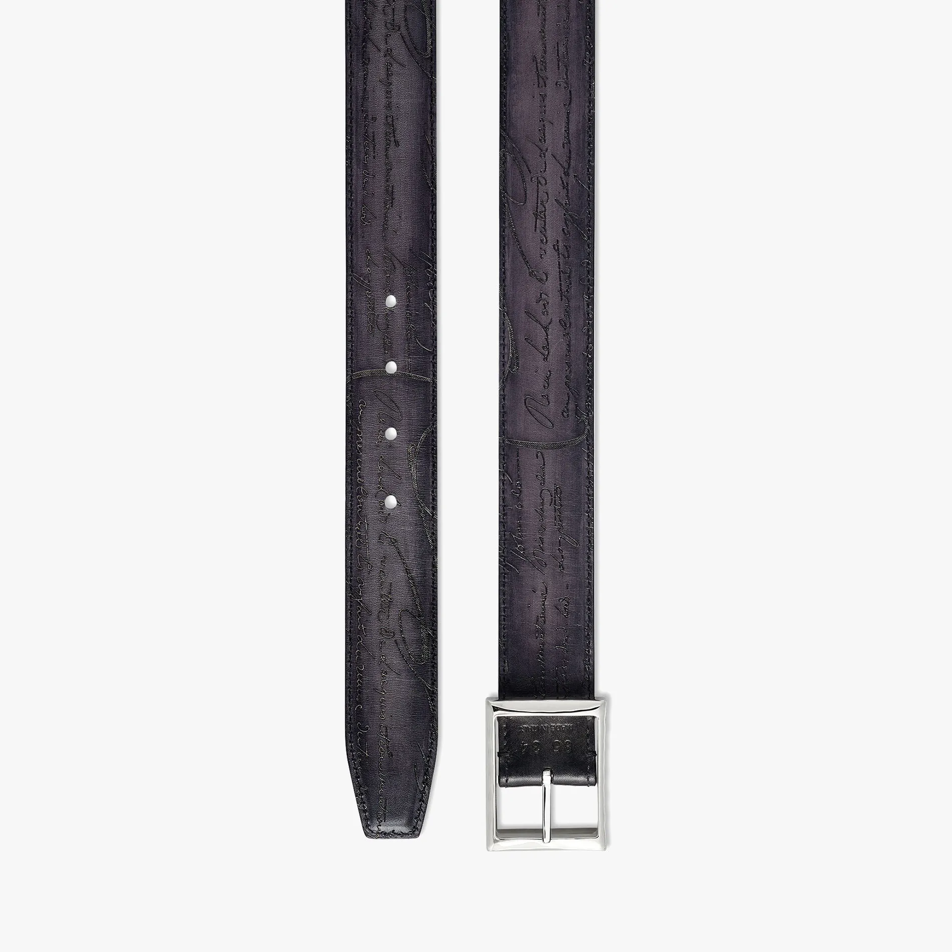 Berluti Ceinture R&eacute;versible Classic 35MM En Cuir Scritto | Ceintures