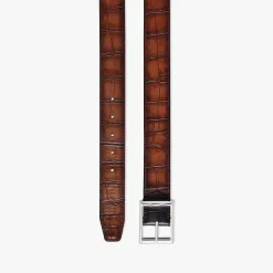 Berluti Ceinture R&eacute;versible Classic 35MM En Cuir d'Alligator | Ceintures