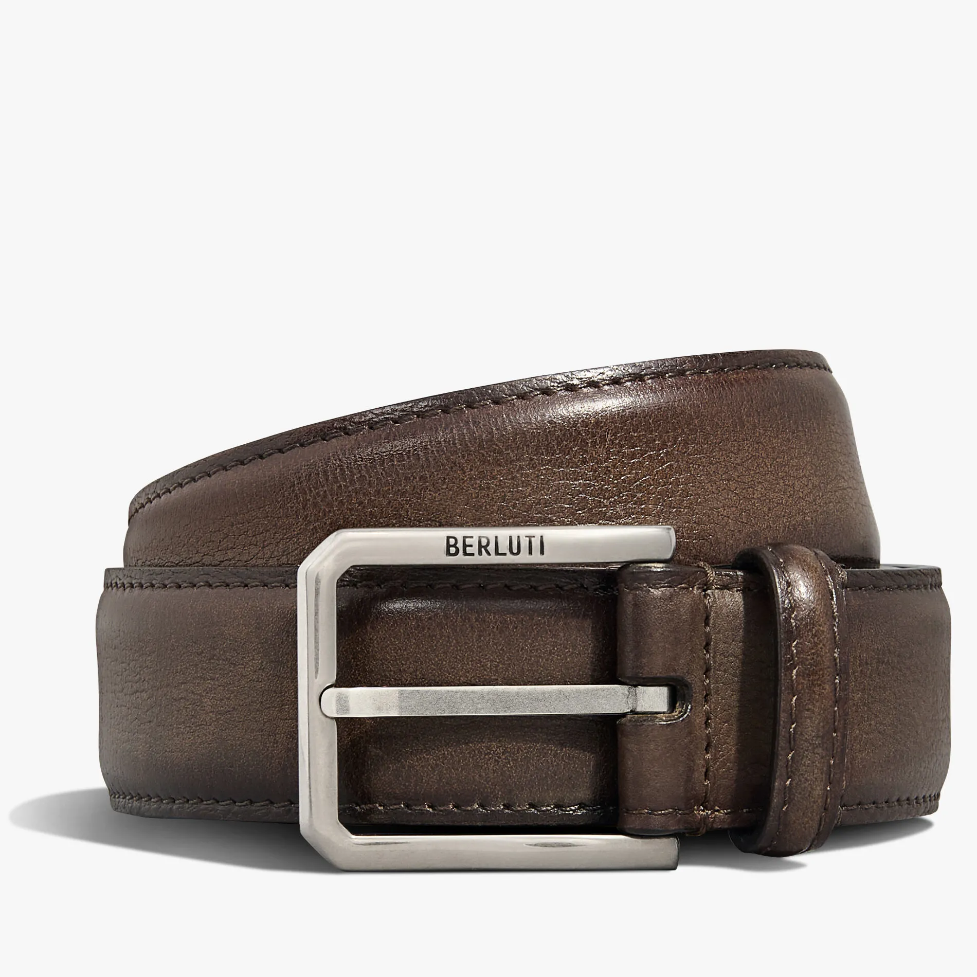 Berluti Ceinture Versatile 35MM En Cuir Scritto | Ceintures