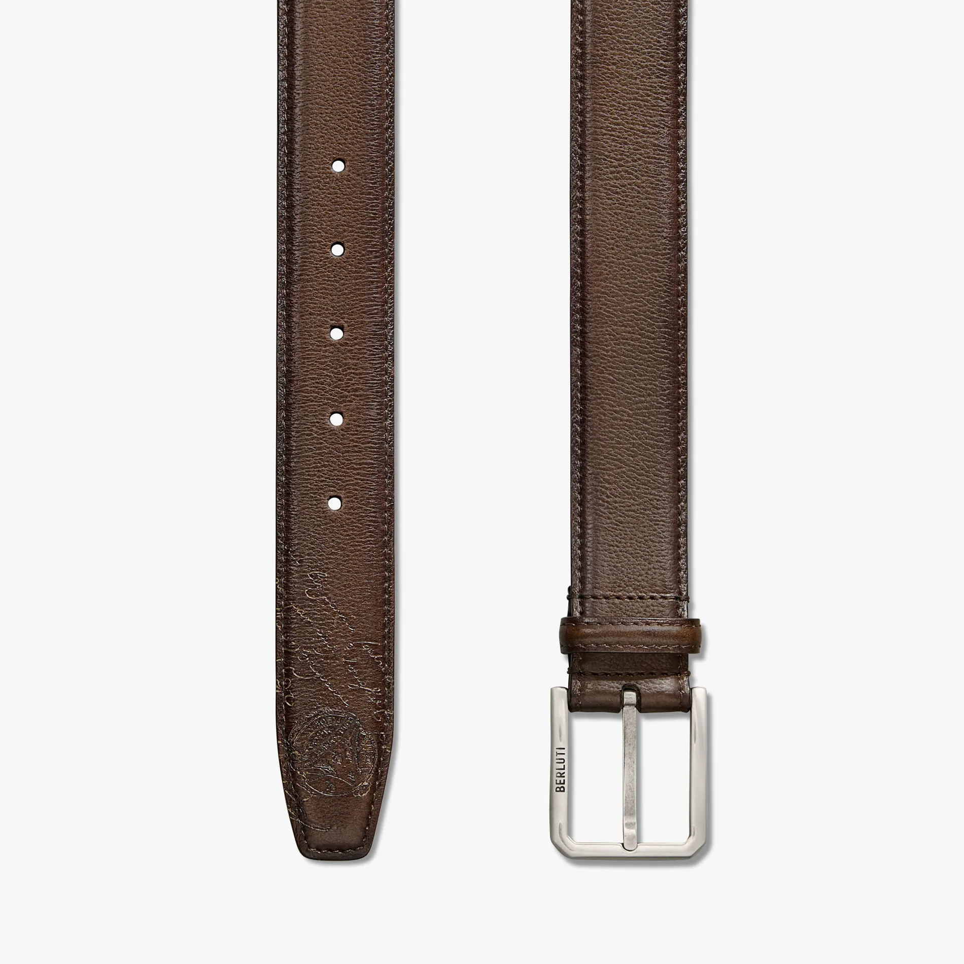 Berluti Ceinture Versatile 35MM En Cuir Scritto | Ceintures