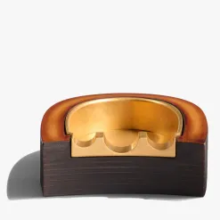 Berluti Cendrier En Cuir Et M&eacute;tal | Objets, High-tech & Lifestyle