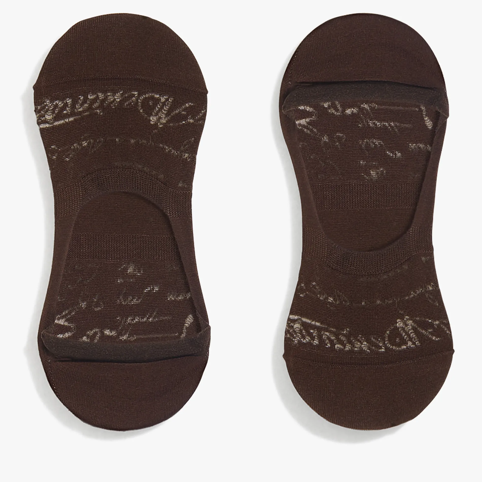 Berluti Chaussettes Basses Scritto en Coton | Chaussettes