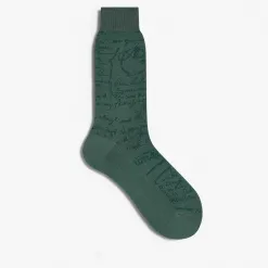 Berluti Chaussettes Scritto en Coton | Chaussettes