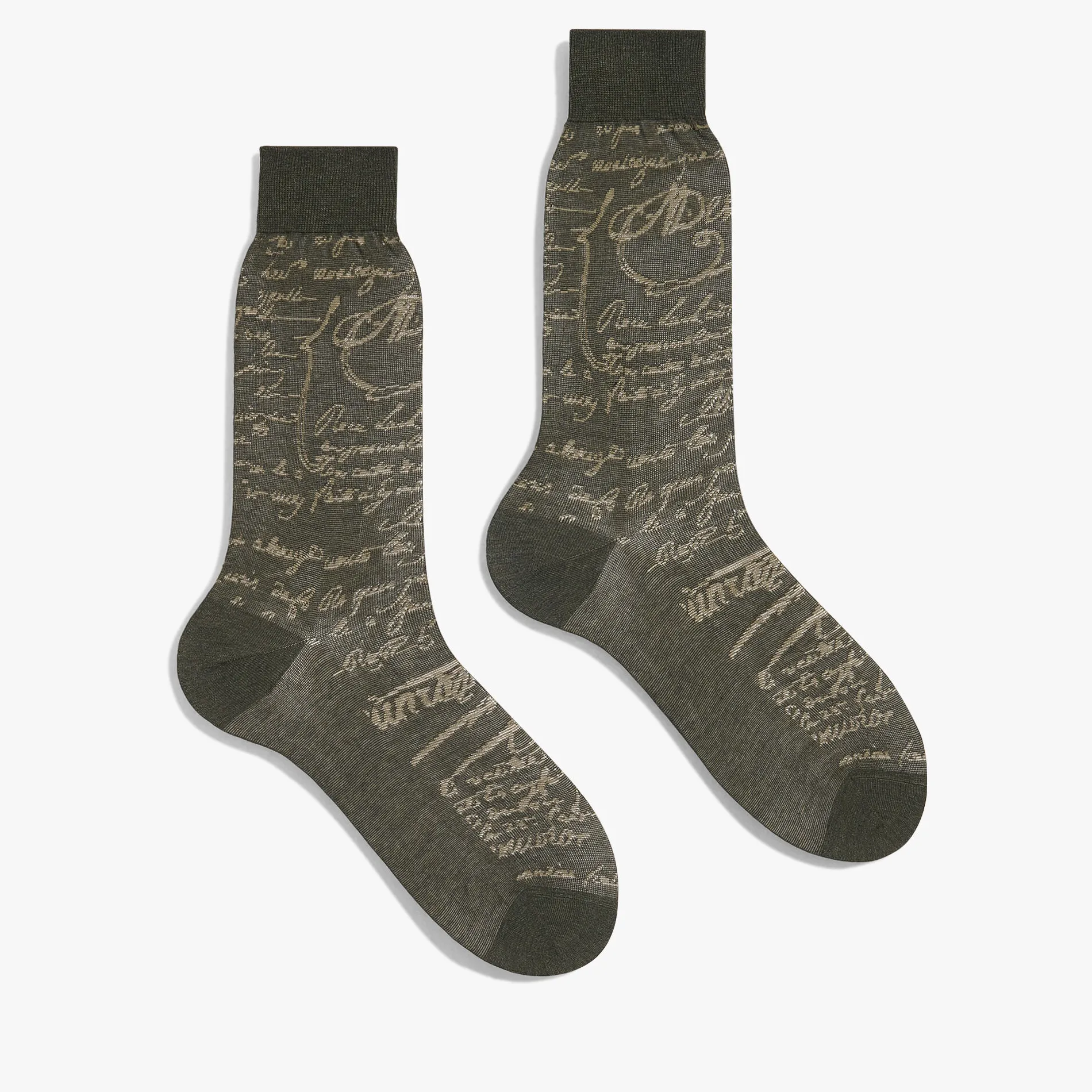 Berluti Chaussettes Scritto en Coton | Chaussettes