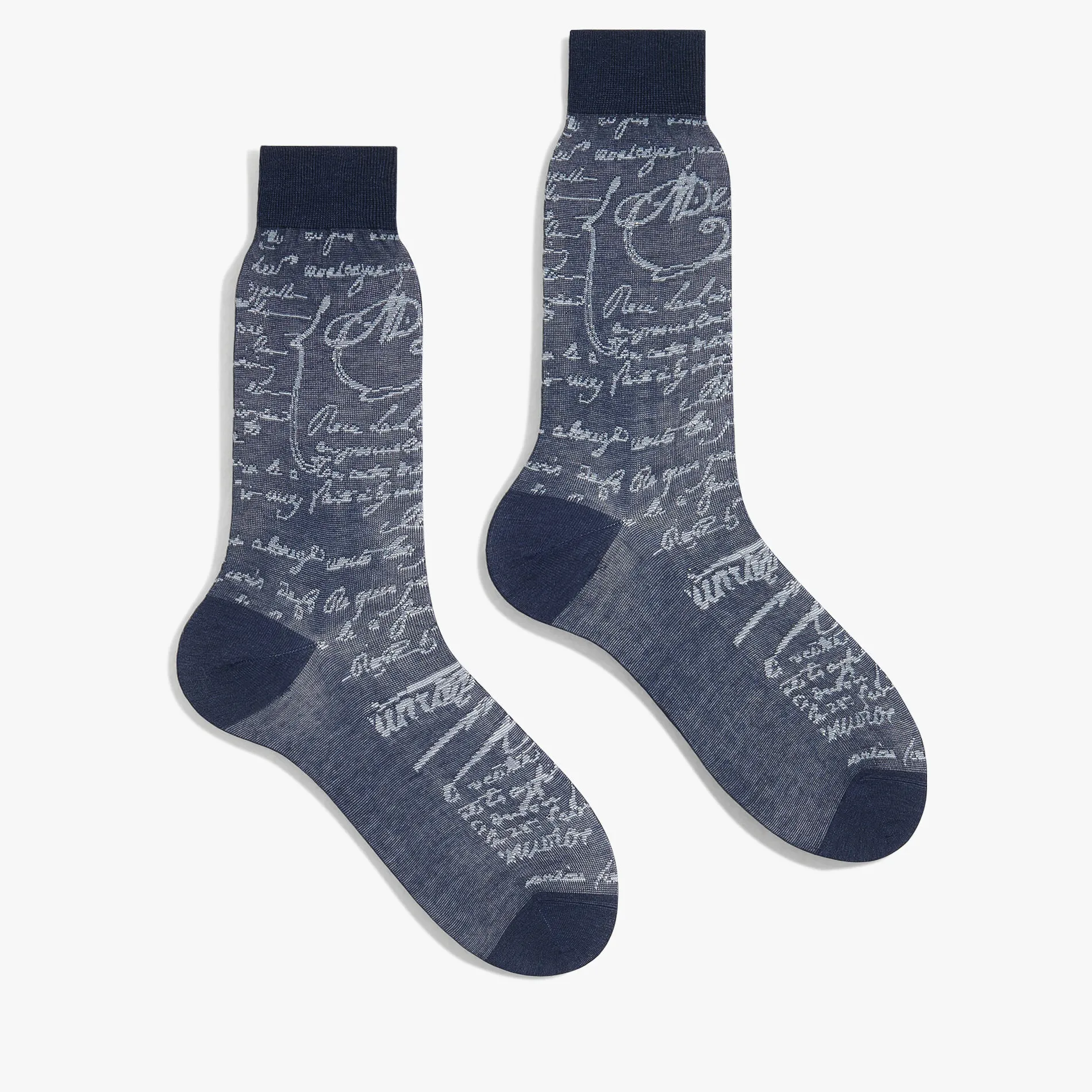 Berluti Chaussettes Scritto en Coton | Chaussettes
