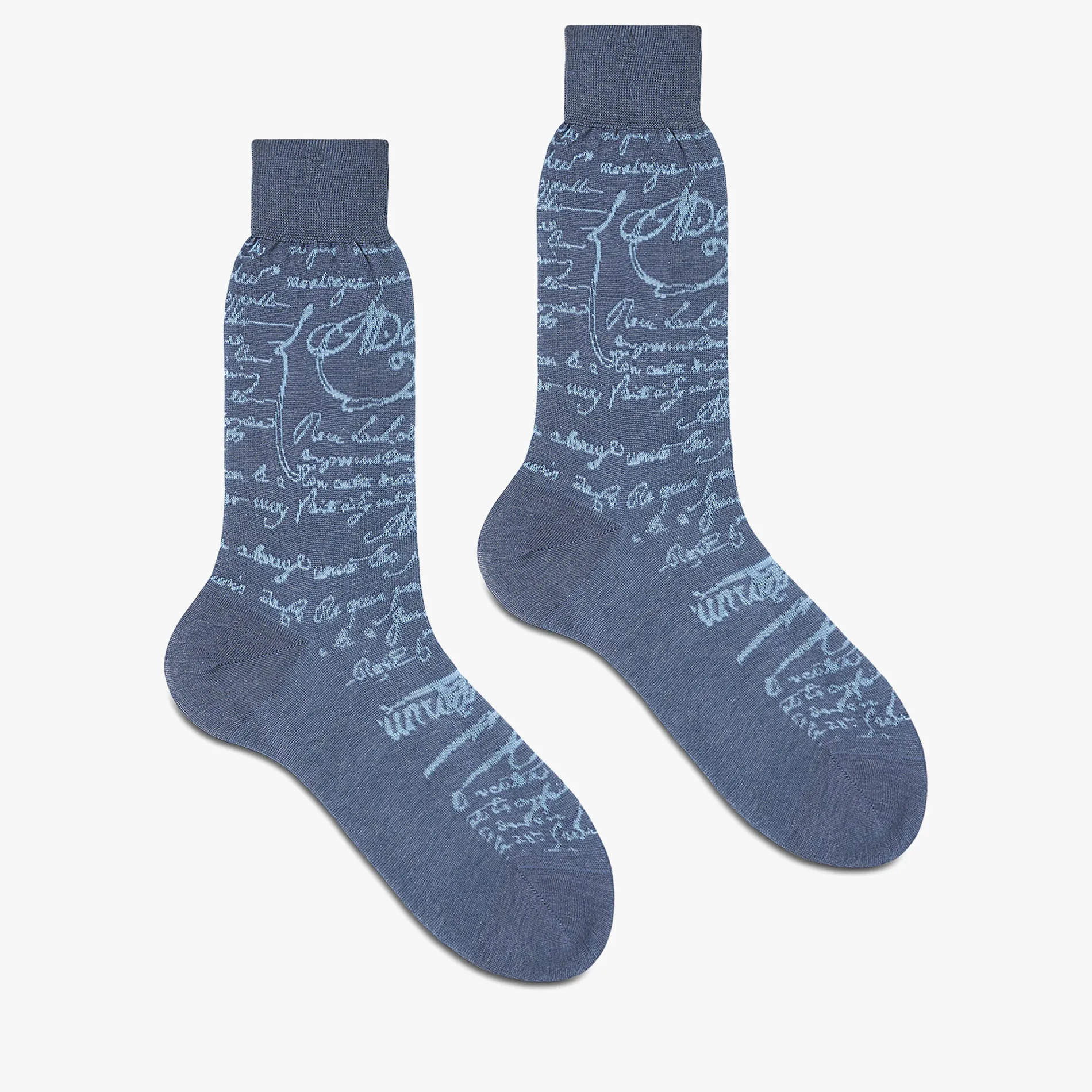 Berluti Chaussettes Scritto en Coton | Chaussettes
