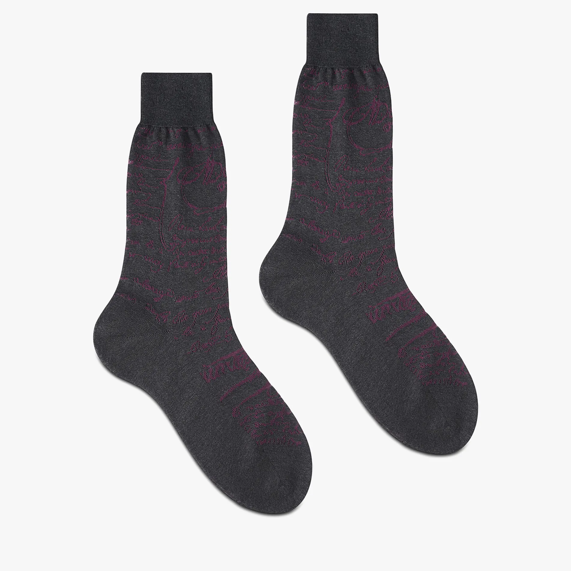 Berluti Chaussettes Scritto en Coton | Chaussettes