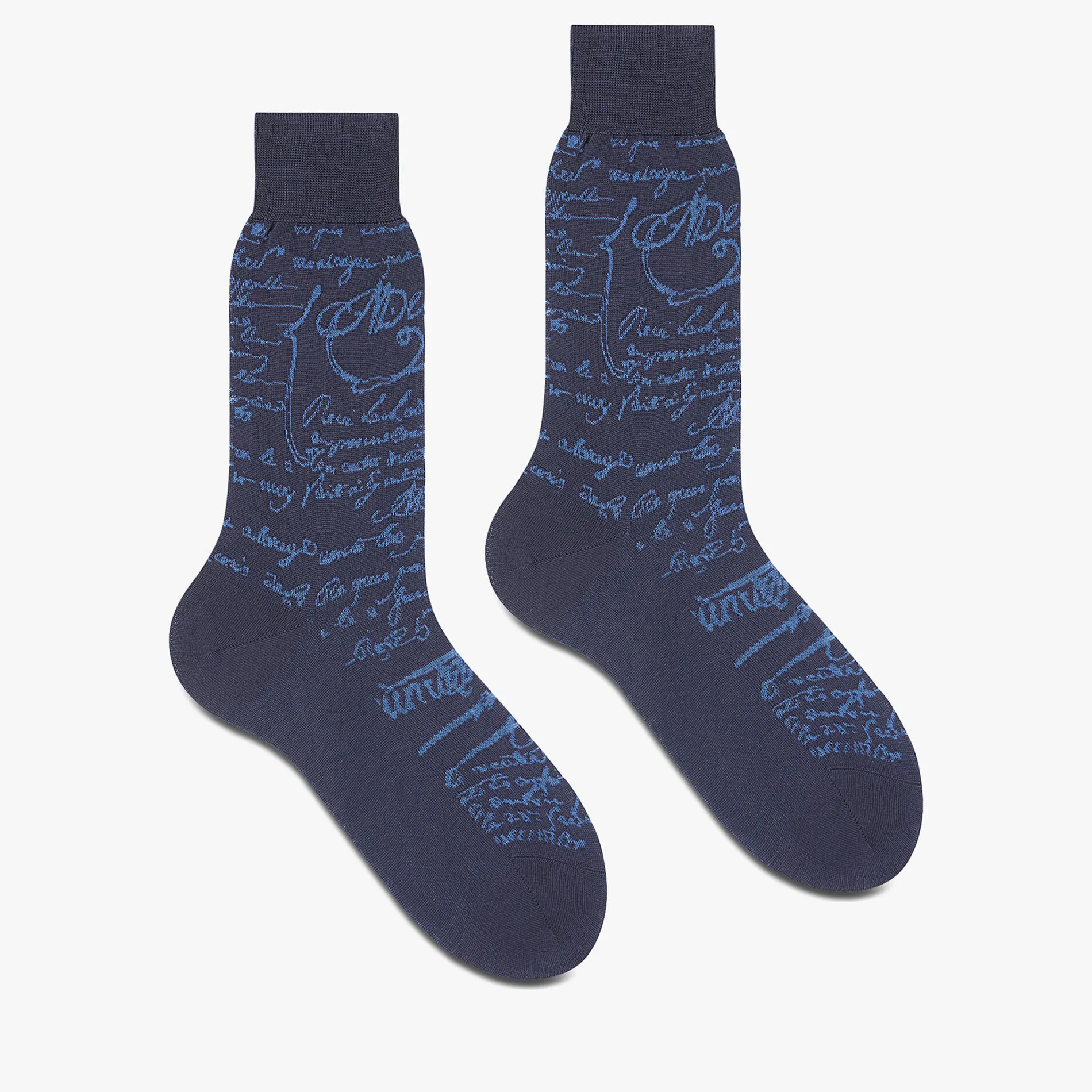 Berluti Chaussettes Scritto en Coton | Chaussettes
