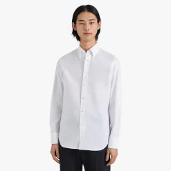 Berluti Chemise &Agrave; Col Boutonn&eacute; En Coton Scritto | Chemises