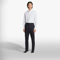 Berluti Chemise &Agrave; Col Boutonn&eacute; En Coton Scritto | Chemises
