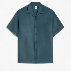 Berluti Chemise &Agrave; Manches Courtes En Coton Et Soie Avec Imprim&eacute; | Chemises
