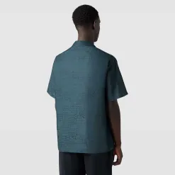 Berluti Chemise &Agrave; Manches Courtes En Coton Et Soie Avec Imprim&eacute; | Chemises