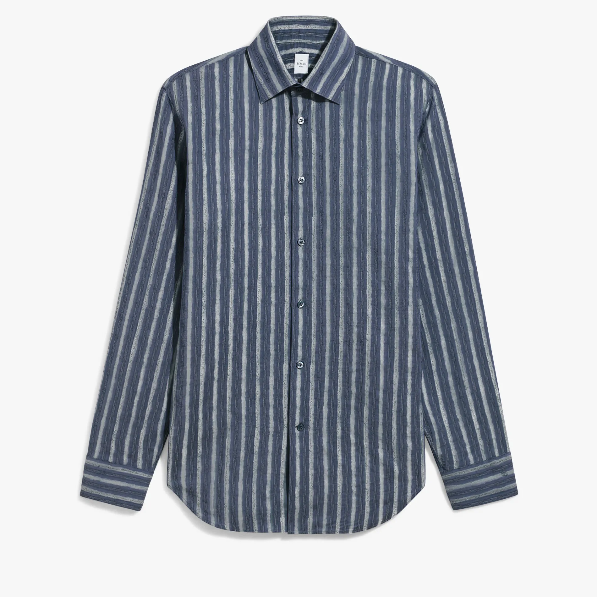 Berluti Chemise Alessandro &agrave; Rayures Scritto | Chemises