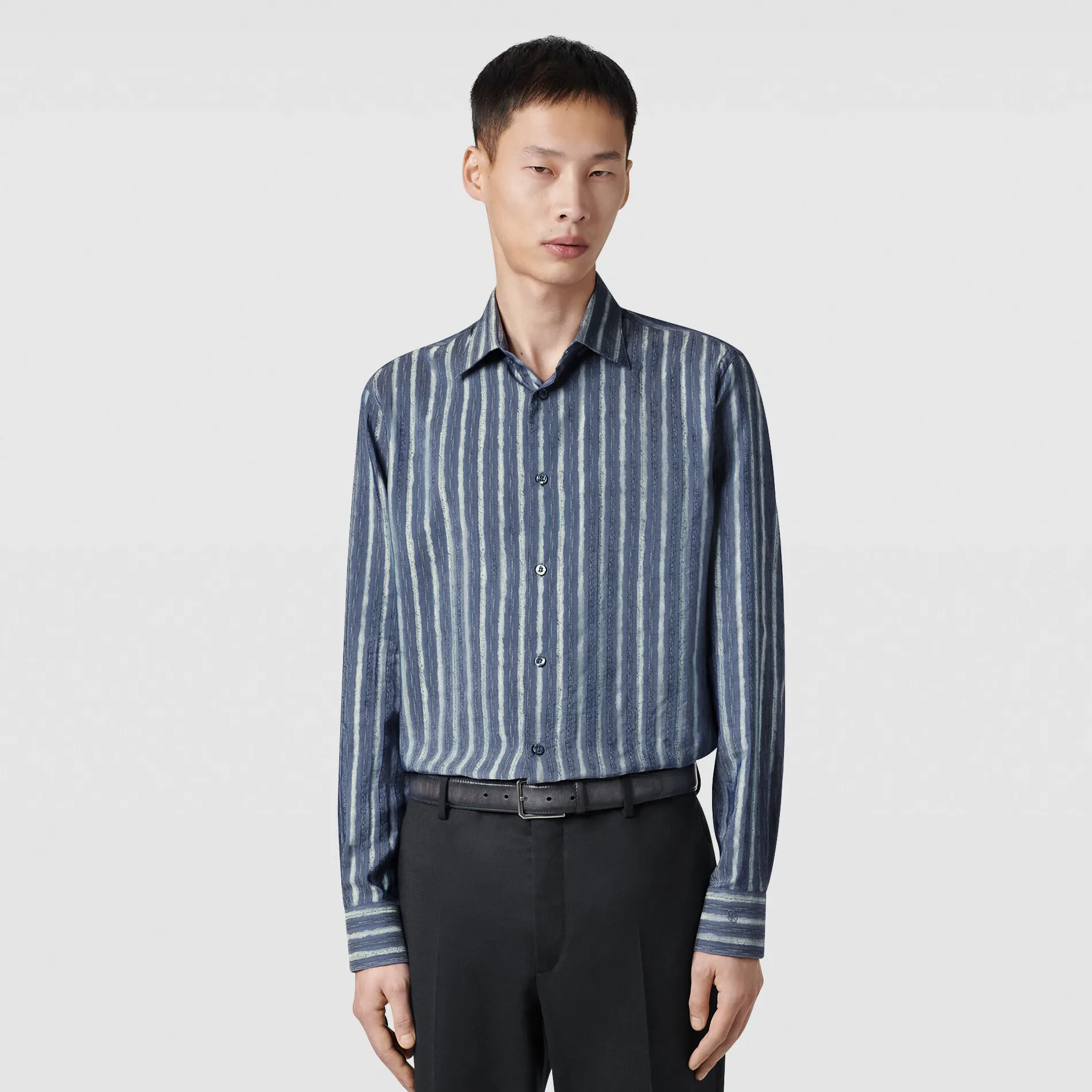 Berluti Chemise Alessandro &agrave; Rayures Scritto | Chemises