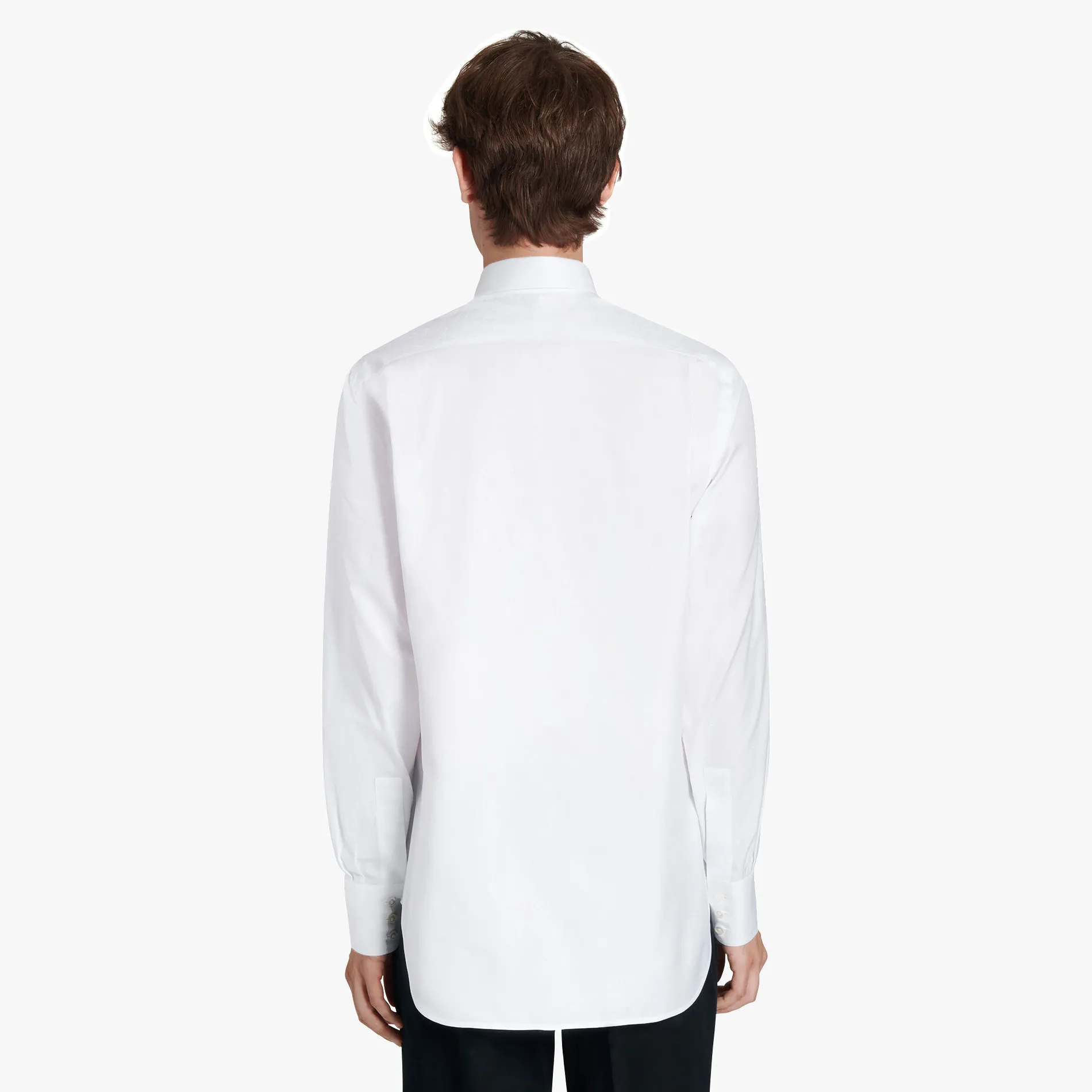 Berluti Chemise Alessandro &Agrave; Col Boutonn&eacute; En Coton Scritto | Chemises