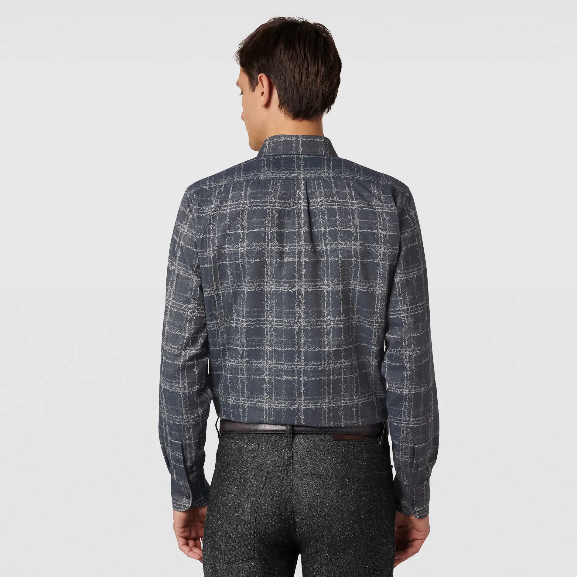 Berluti Chemise Alessandro en Coton Scritto | Chemises