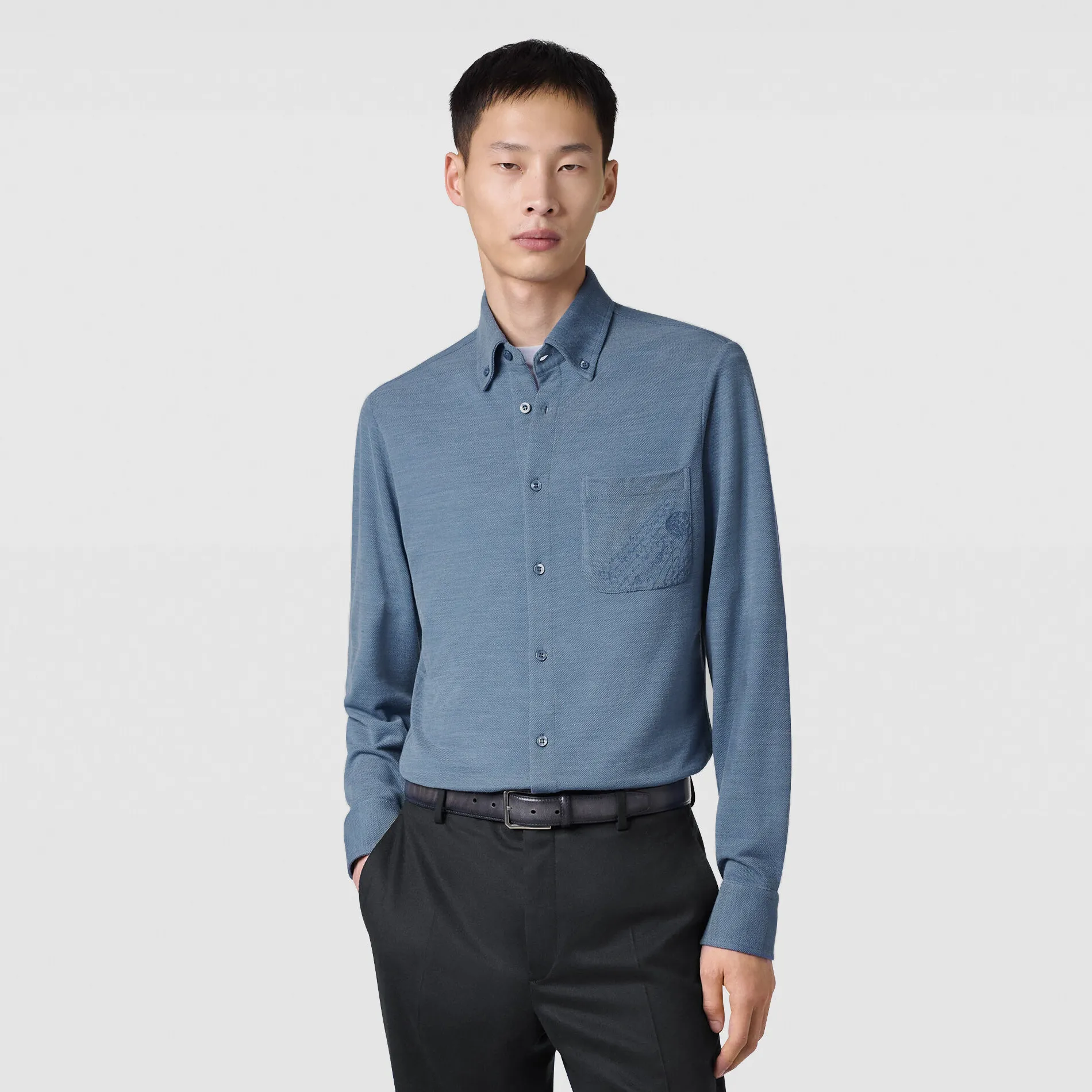 Berluti Chemise avec Poche Scritto | Chemises