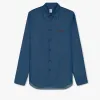 Berluti Chemise Avec &Eacute;tiquette En Cuir | Chemises