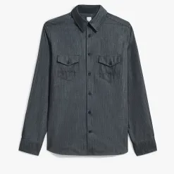 Berluti Chemise Denim en Coton et Soie | Chemises