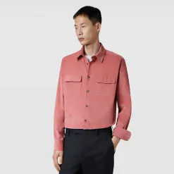 Berluti Chemise en Velours C&ocirc;tel&eacute; | Chemises