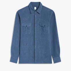 Berluti Chemise Militaire En Lin | Chemises