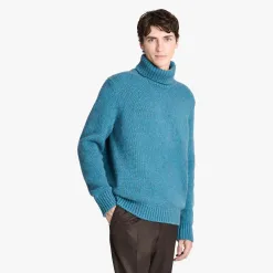Berluti Col Roul&eacute; En Cachemire Avec D&eacute;tail Andy Bar | Maille & Sweatshirts
