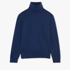 Berluti Col Roul&eacute; En Laine Avec D&eacute;tails En Cuir | Maille & Sweatshirts