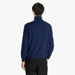 Berluti Col Roul&eacute; En Laine Avec D&eacute;tails En Cuir | Maille & Sweatshirts
