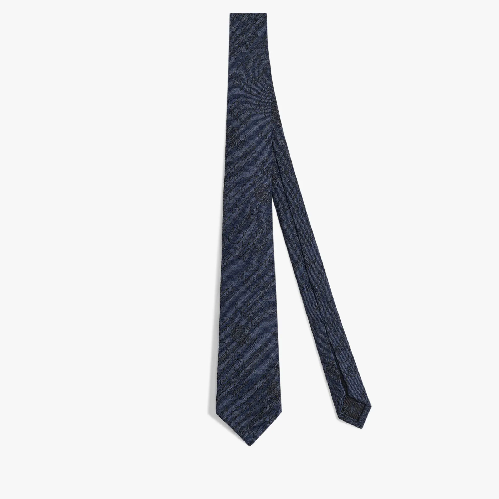 Berluti Cravate Double Face Scritto | Cravates & Pochettes