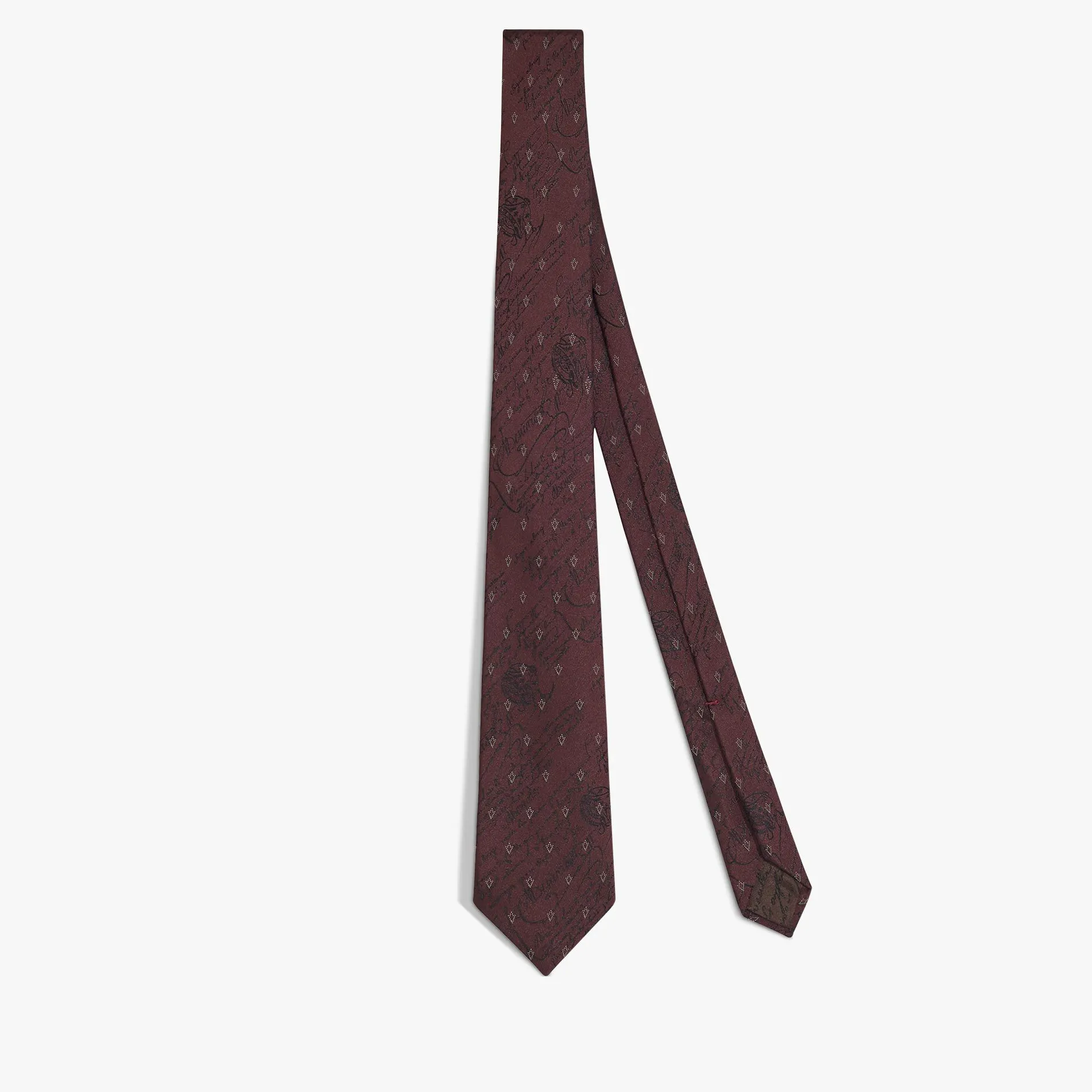 Berluti Cravates &Agrave; Micro-Motifs Avec Fond Scritto | Cravates & Pochettes