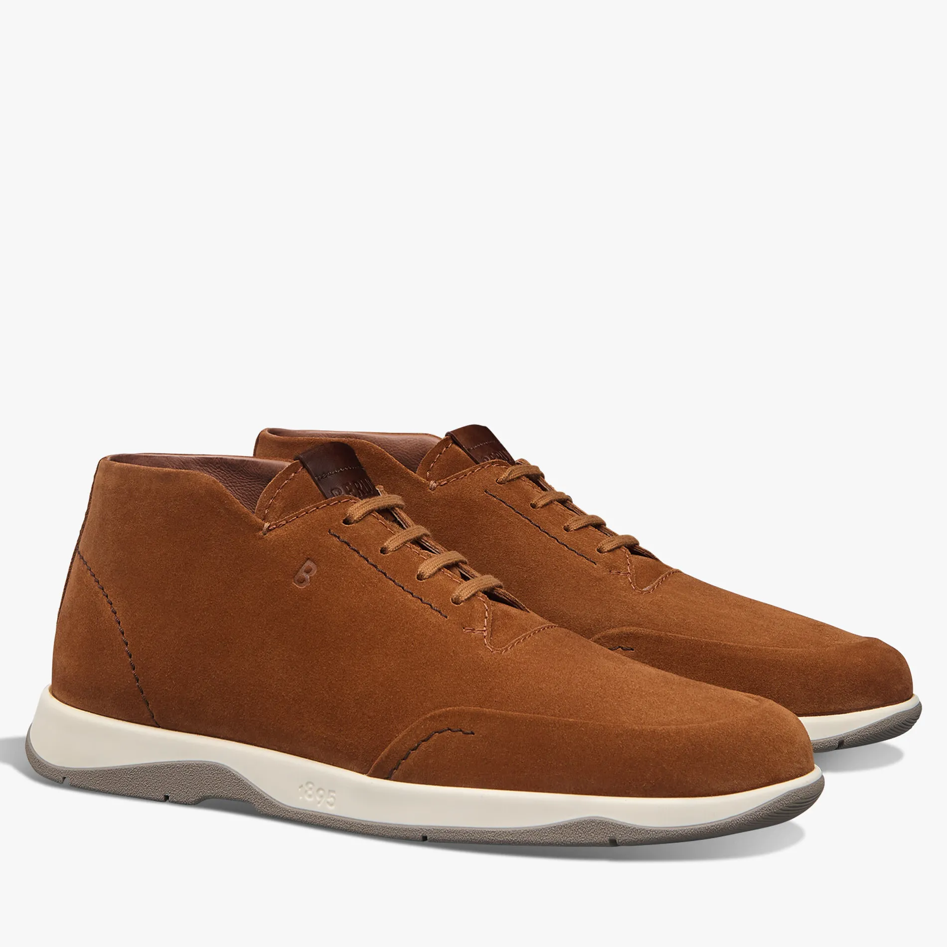 Berluti Derby Echapp&eacute;e En Veau Velours | Bottines