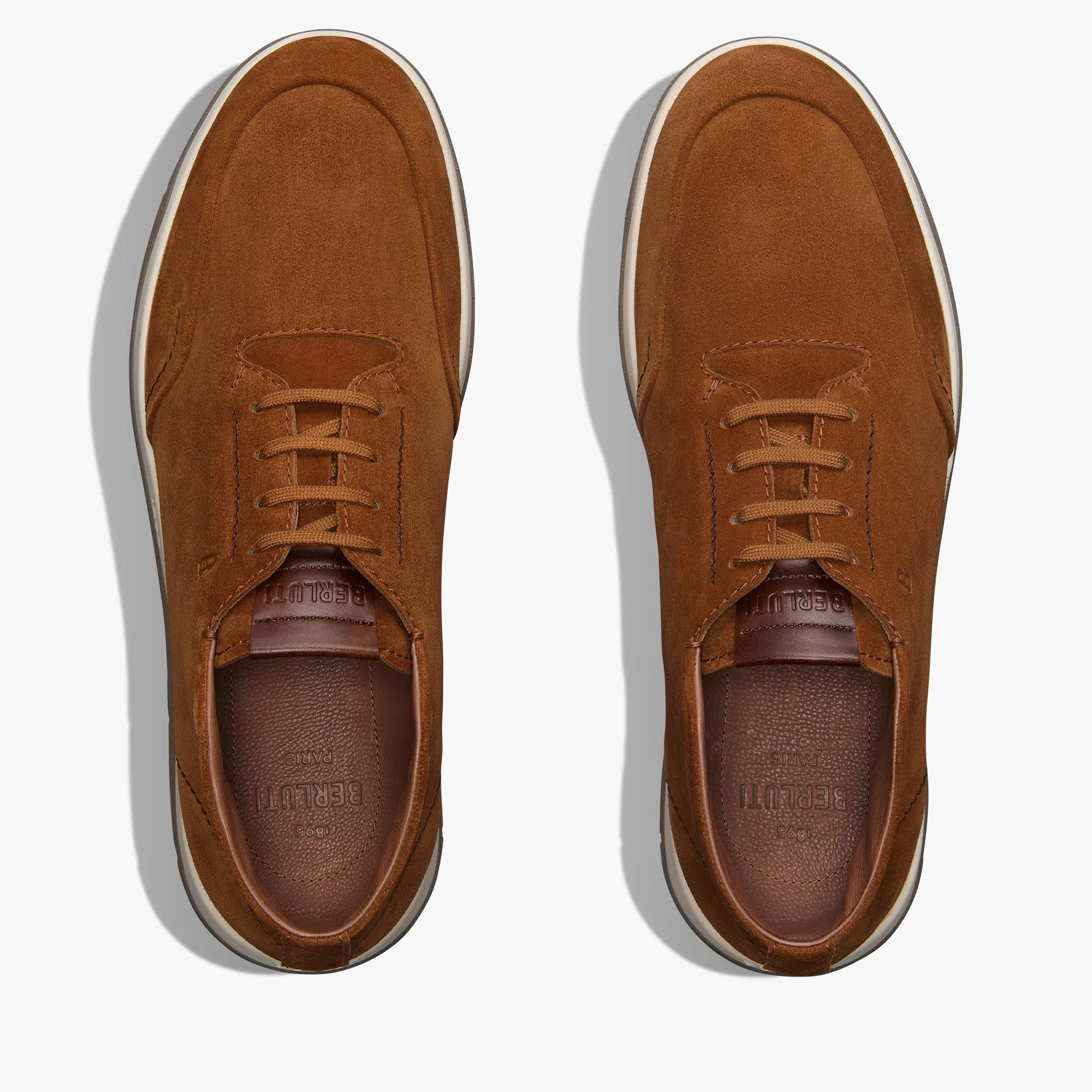 Berluti Derby Echapp&eacute;e En Veau Velours | Bottines