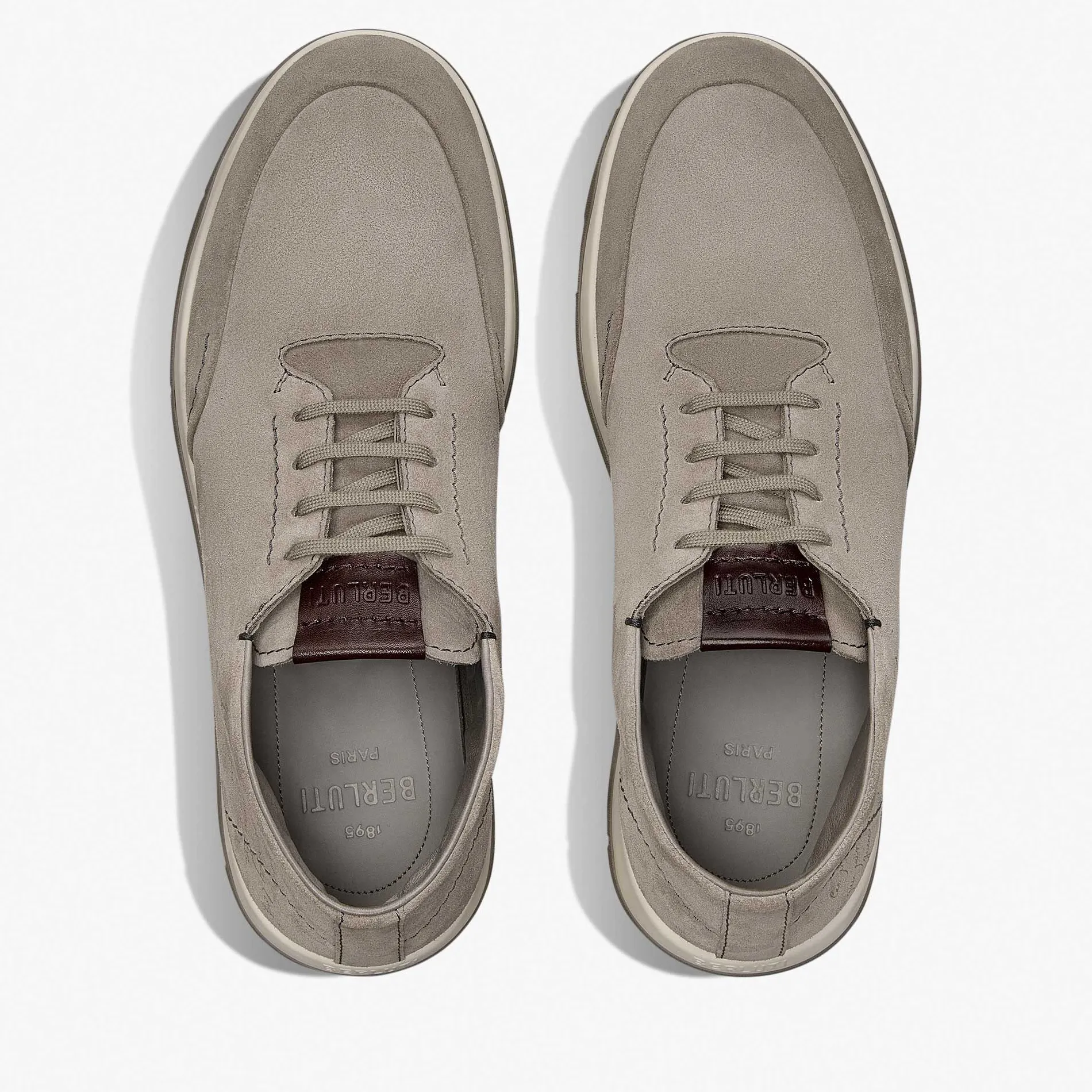 Berluti Derby Echapp&eacute;e En Veau Velours Scritto | Richelieus & Derbies | Bottines