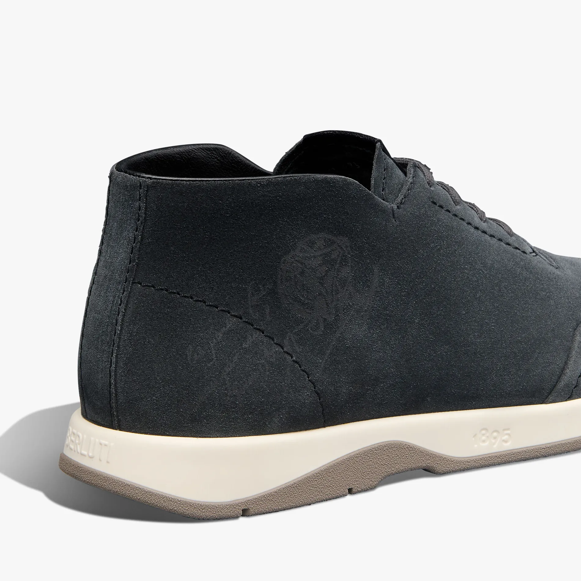 Berluti Derby Echapp&eacute;e En Veau Velours Scritto | Richelieus & Derbies | Bottines
