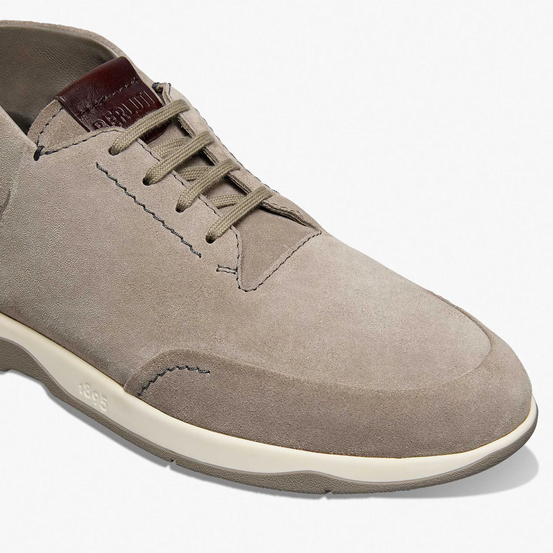Berluti Derby Echapp&eacute;e En Veau Velours Scritto | Richelieus & Derbies | Bottines