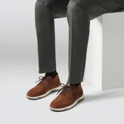 Berluti Derby Echapp&eacute;e En Veau Velours | Bottines