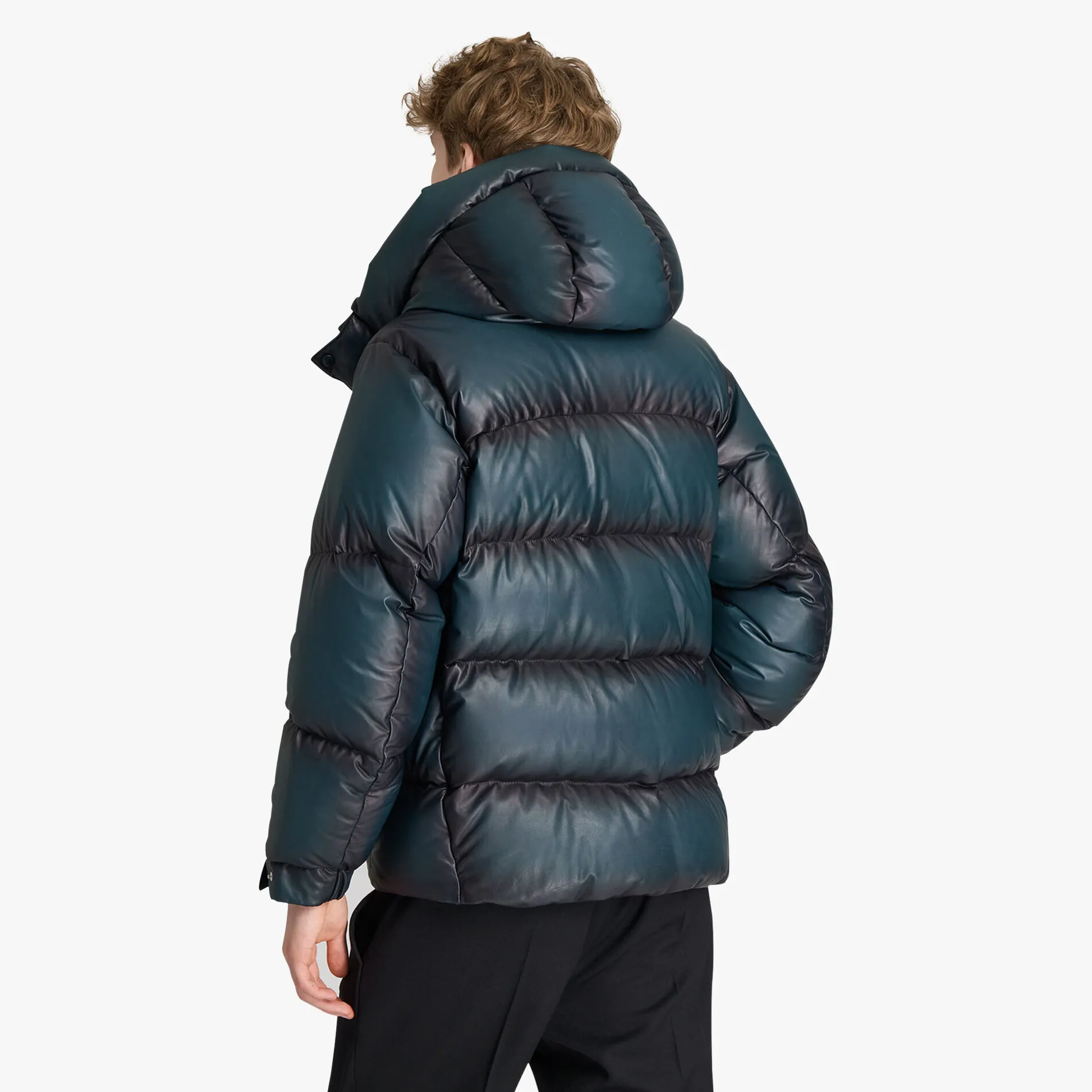 Berluti Doudoune En Cuir Patin&eacute; | Cuir