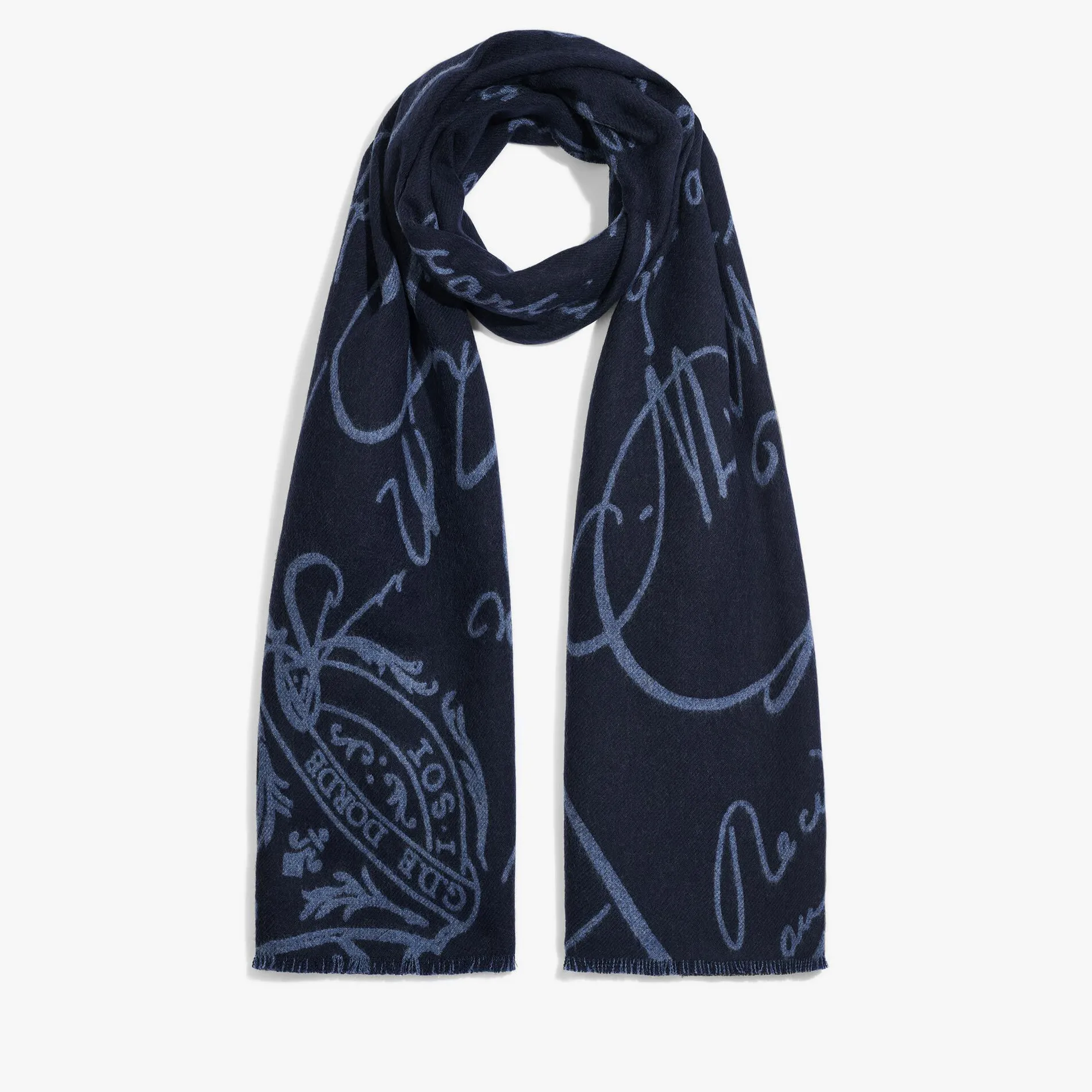 Berluti Écharpe Scritto En Laine | Écharpes, Gants & Chapeaux