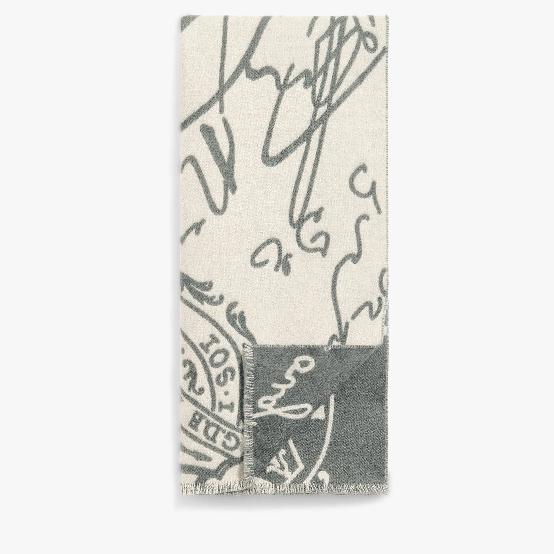 Berluti &Eacute;charpe Scritto en Laine | Écharpes, Gants & Chapeaux