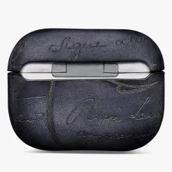 Berluti &Eacute;tui AirPods Pro En Cuir Scritto | Housses & Étuis | Objets, High-tech & Lifestyle