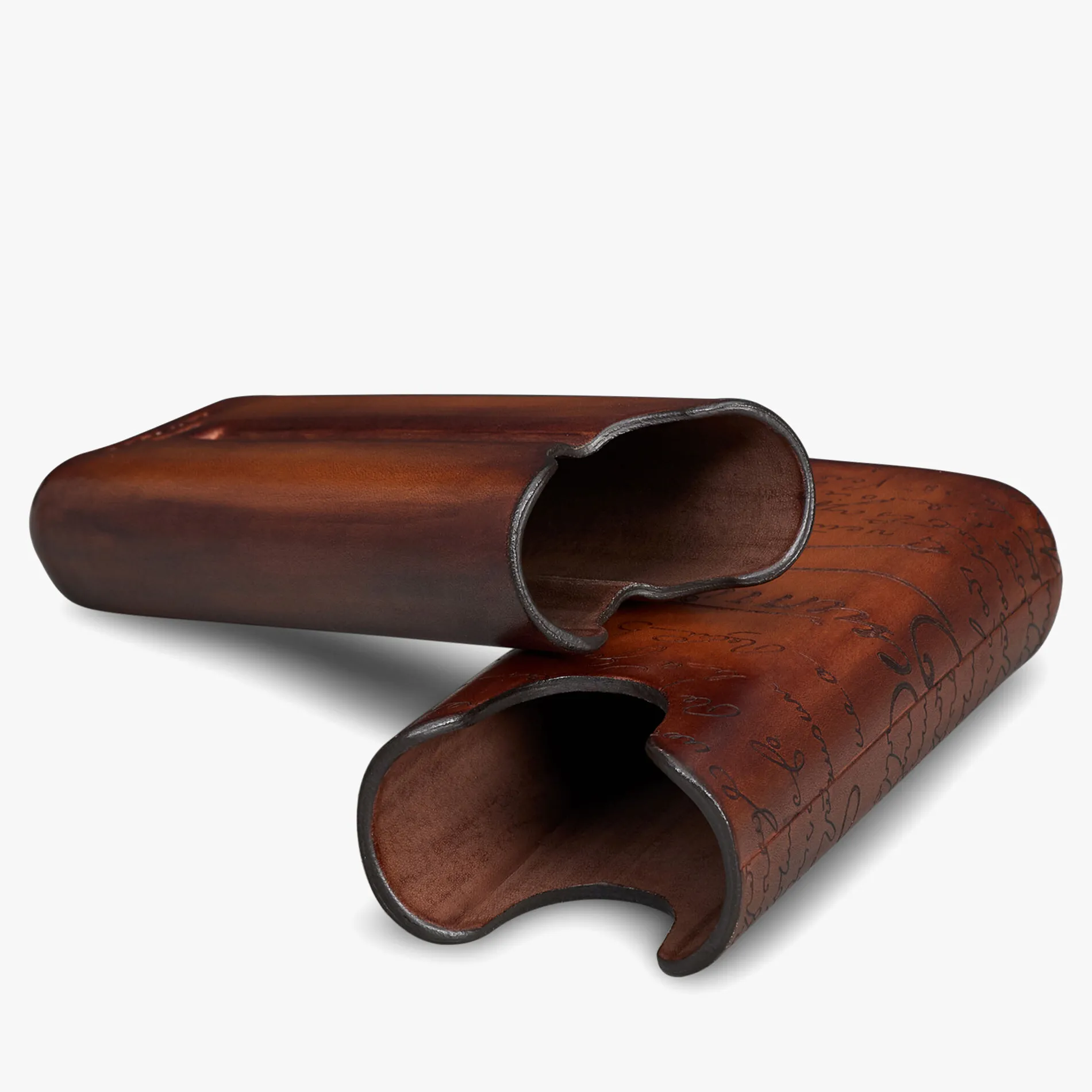 Berluti &Eacute;tui DeuxCigares En Cuir Scritto | Housses & Étuis | Objets, High-tech & Lifestyle