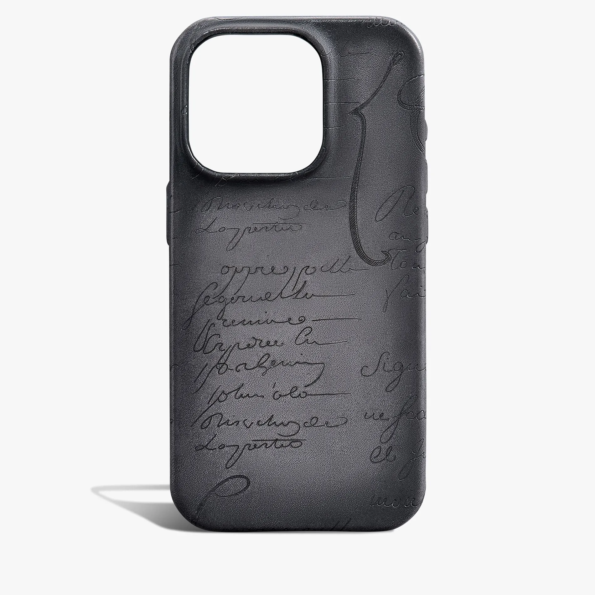 Berluti Étui iPhone 16 Pro En Cuir Scritto | Housses & Étuis | Objets, High-tech & Lifestyle
