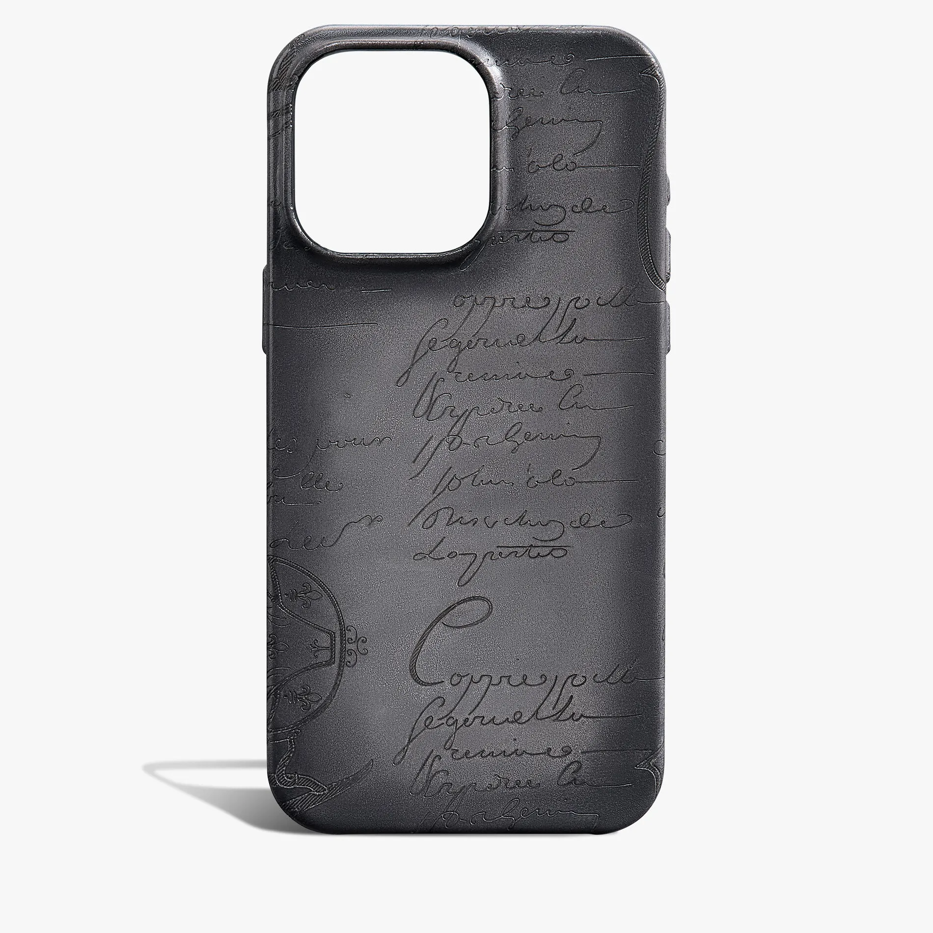 Berluti &Eacute;tui iPhone 16 Pro Max En Cuir Scritto | Housses & Étuis | Objets, High-tech & Lifestyle