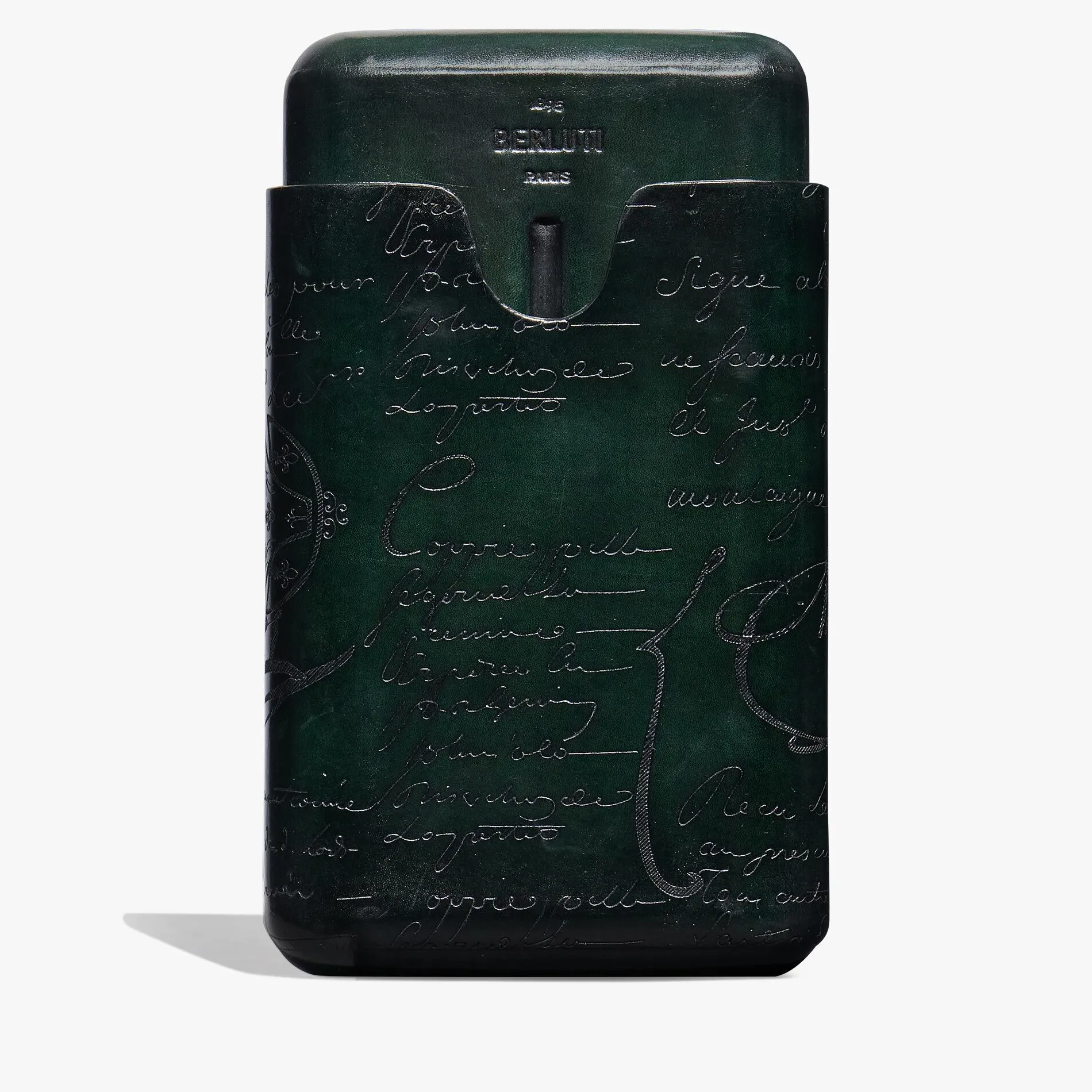 Berluti Étui QuatreCigares En Cuir Scritto | Housses & Étuis | Objets, High-tech & Lifestyle